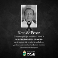 NOTA DE PESAR