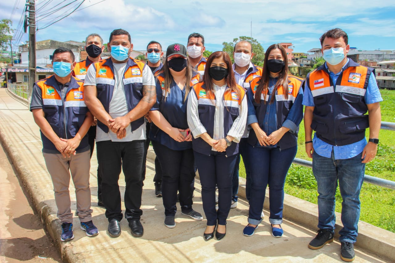 Presidente da Câmara em exercício e vereadores acompanham de perto as ações de prevenção das enchentes dos rios.